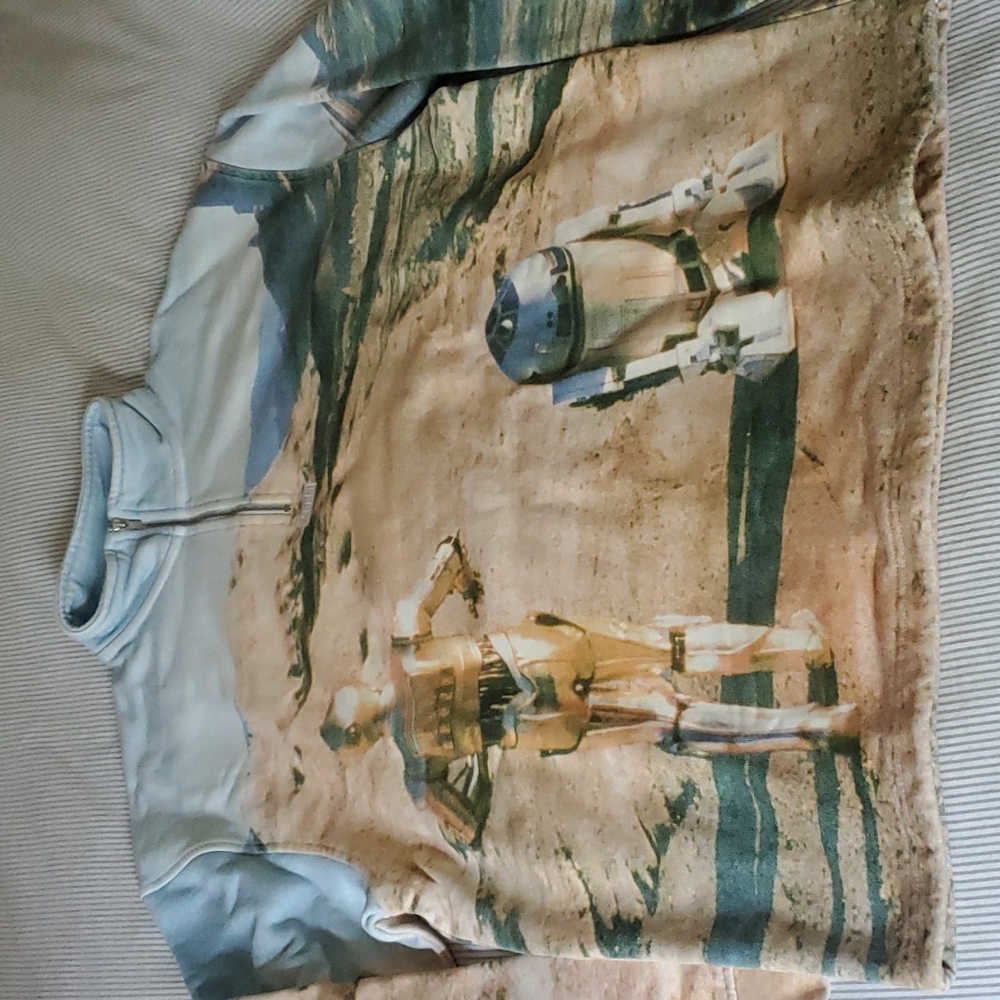 NWT KITH Star Wars Droids Quarter Zip